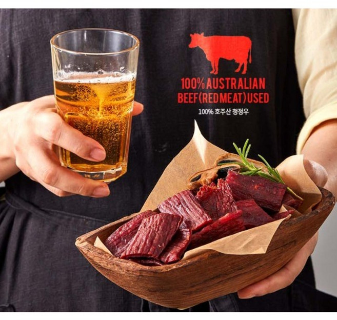 사조 육포 오리지널 30g, 5개