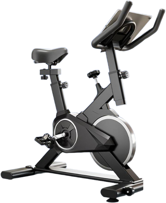 [스핀플레이] 지루하지 않는 실내자전거 홈트 스피닝자전거 운동기구 실내바이크 가정용 자전거운동, 블랙