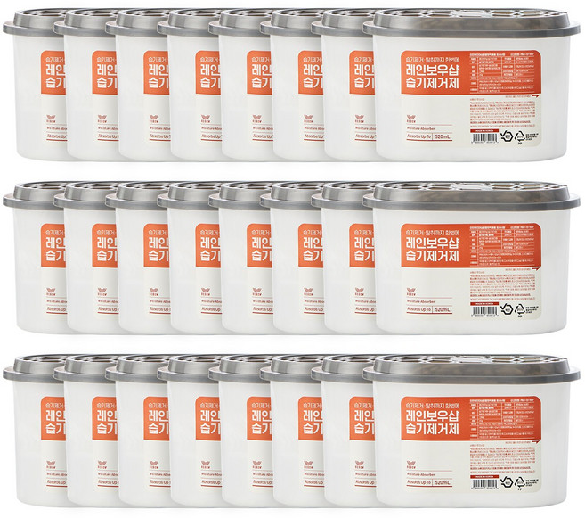 레인보우샵 습기제거제 520ml, 24개