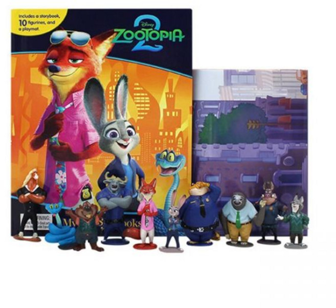 Disney Zootopia 2 My Busy Books - 디즈니 주토피아 비지북 피규어 책Phidal175166, Disney Zootopia 2 My Busy Book