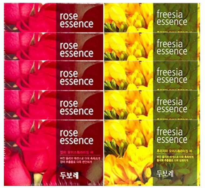 아모레 두보레 후리자아100g 5개 + 로즈100g 5개, 100g, 1세트