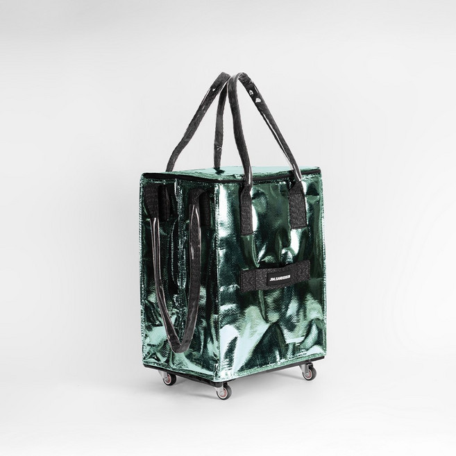 짐샌더슨 롤앤고 쇼퍼백 롤링카트 L, 그린, 1개