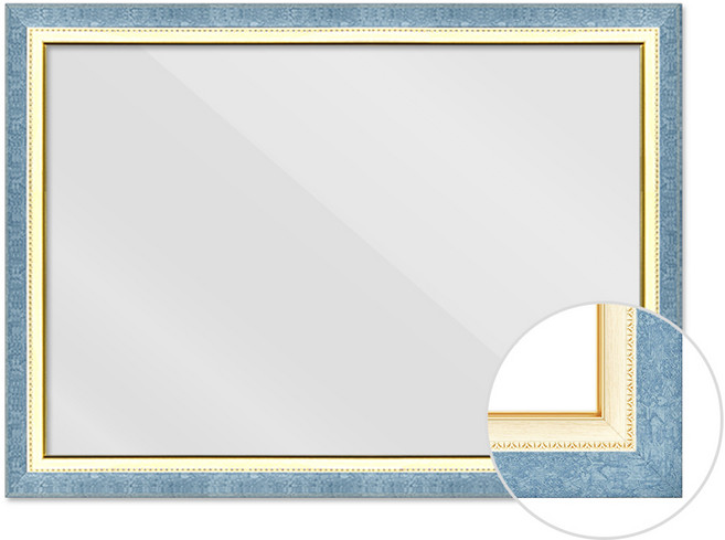 하비스 퍼즐 액자 프레임 150P300P500P1000P (선택), 수지, 블루 500피스, 1개