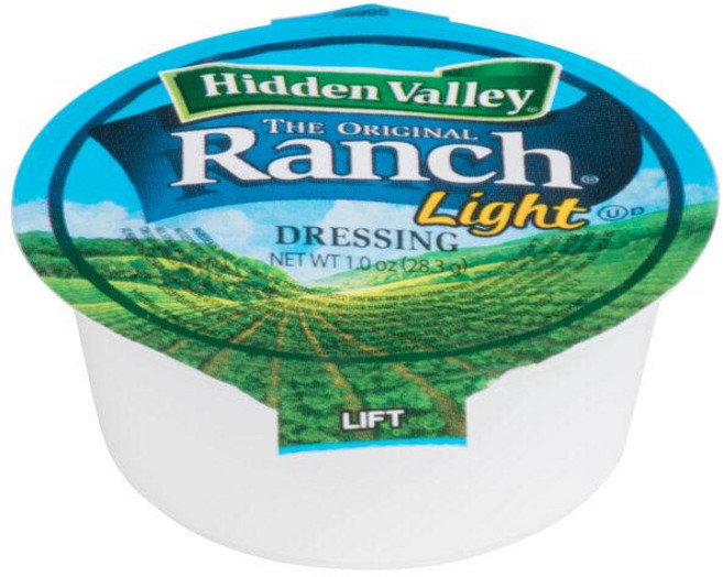 Hidden Valley 라이트 랜치 드레싱 컵 160개입, 28g, 160개