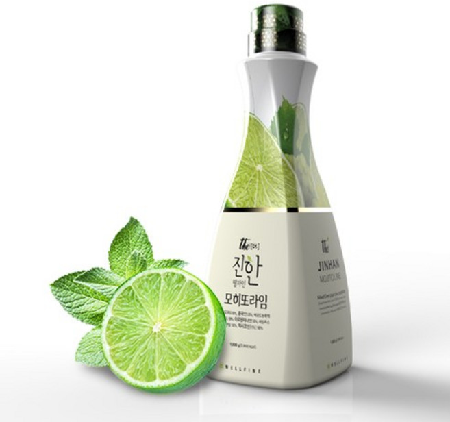 웰파인 더진한 모히또라임 농축액, 1개, 1.5kg