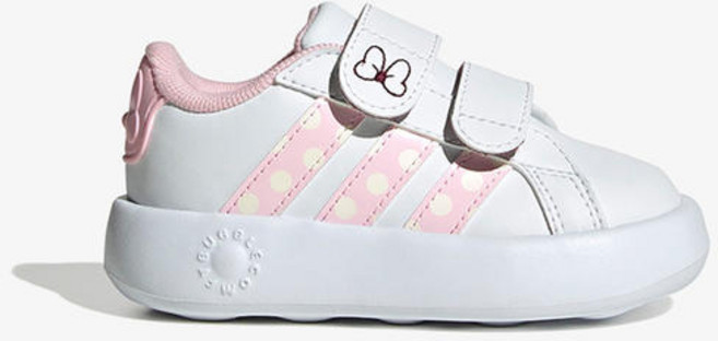 [에스키즈] 아디다스 그랜드 코트 미니 토들러 (화이트핑크) JR8130