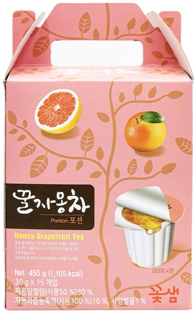 꽃샘 꿀자몽차, 30g, 15개입, 1개