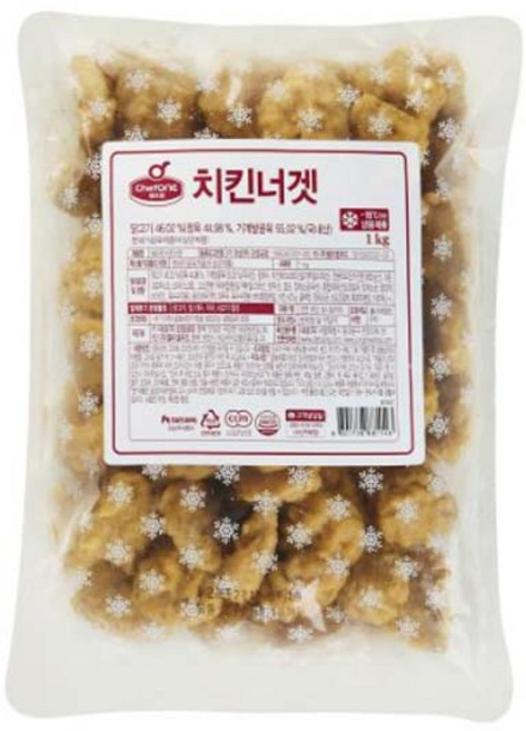 대상 쉐프원 치킨너겟, 1kg