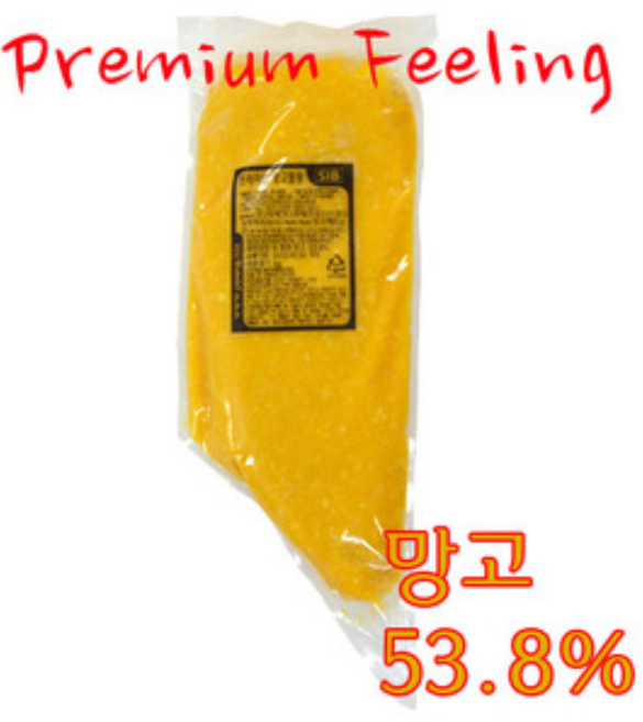 선인 프리미엄 망고필링1kg, 1kg, 1개