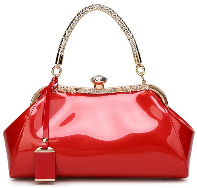 라쿤걸 애나멜 글리터 핸드백 AW644