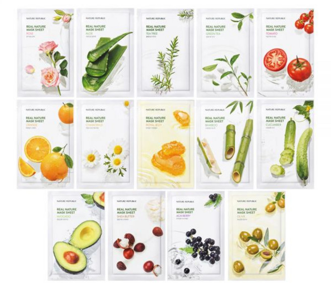 15+15 누적 9천만장 판매 1일1팩 네이처리퍼블릭 리얼 네이처 마스크팩 200983, 15+15 알로에 마스크시트200983
