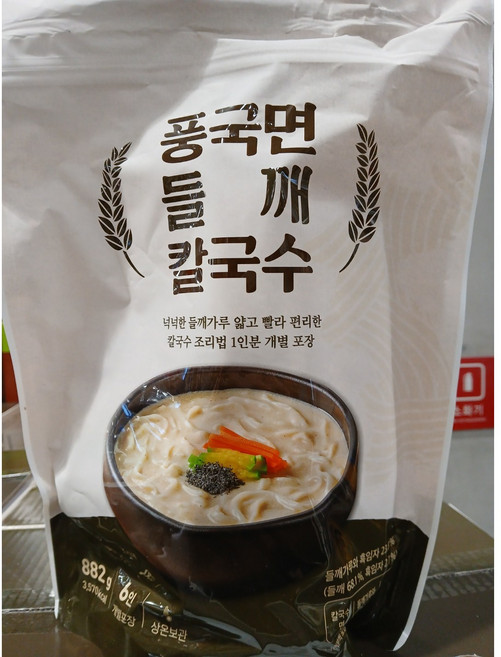 풍국면 들깨 칼국수, 882g, 1개