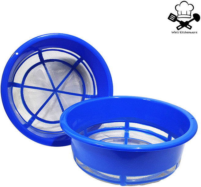 우승주방 국산 깨 소쿠리 채 채반 바구니 세척, 1개