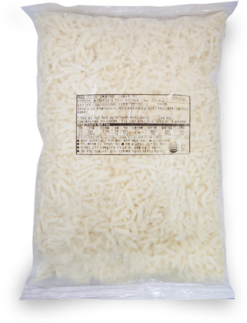 디오100 모짜렐라 피자치즈 자연100% 2.5kg 냉장, 1개