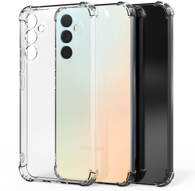 케이스박스 투명 범퍼 휴대폰 케이스 3개