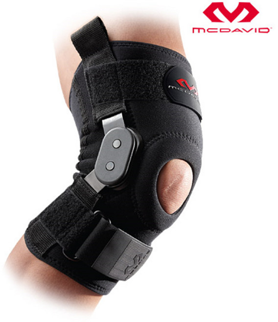 [Mcdavid] 맥데이비드 무릎 힌지 보호대(LV3) 429R, 1개, 블랙