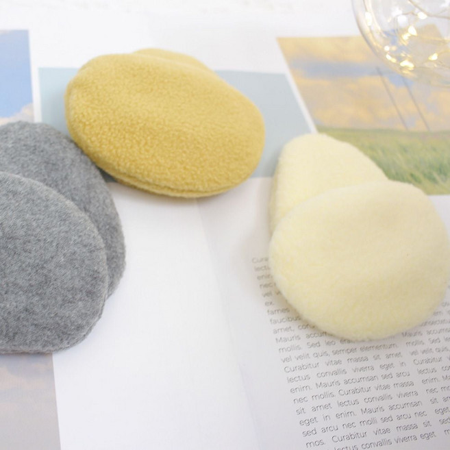 끈없는 똑딱이귀마개 방한 겨울 골프 양털 ang+95459rD