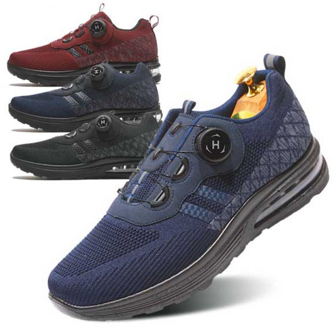 행텐 간편한 다이얼 보아 버튼 에어 운동화 남자 신발 가벼운 러닝화 워킹화 남녀공용 여자운동화 커플 슈즈