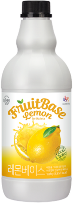 복음자리 레몬 베이스, 1.8kg, 5개