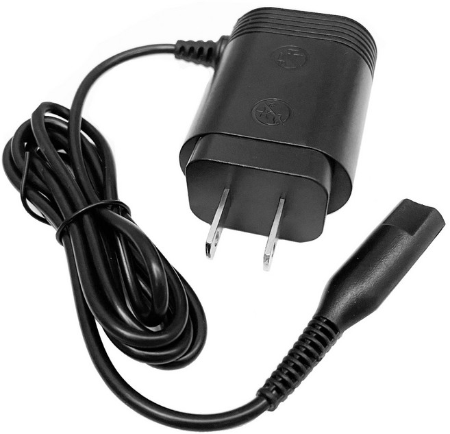 브라운 세리에 3 5 7 9용 정품 2 PIN 면도기 충전기 리드 케이블 US 플리그 장착