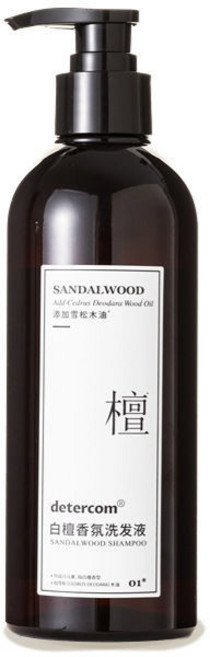 detercom 白檀香氛洗護沐浴套裝 380ml, 1個, 380g,白檀香氛沐浴露