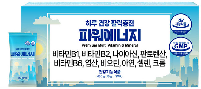 라라코리아 하루 건강 활력 충전 파워에너지 15g x 30포, 1개
