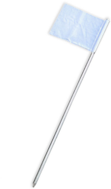 하나공구 측량깃발 국내생산 철재 현장표시봉 120cm 임시공사 농업 현장 경계표시, 20개