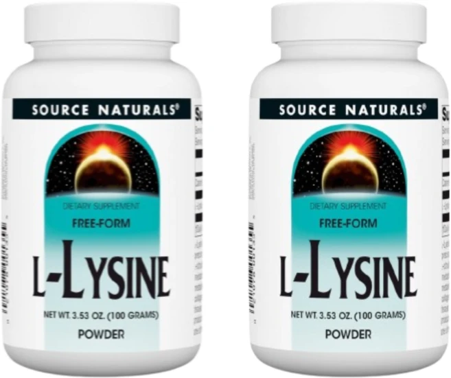 소스내츄럴스 L-라이신 파우더, 100g, 2개 - 쿠팡