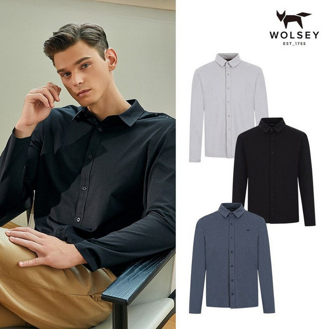 백화점 출고 [TV상품]울시 25FW 남성 링클프리 소로나 셔츠 3종