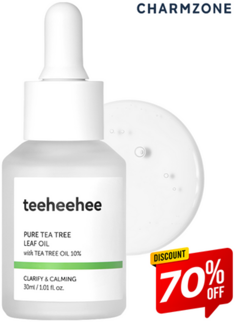 참존 티히히 퓨어 티트리 진정 오일, 1개, 30ml