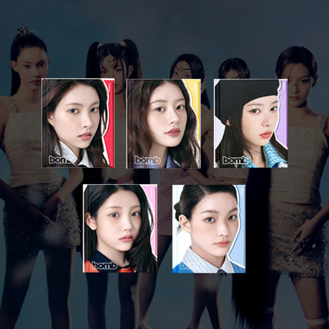 [홀로그램 슬리브 증정] (스타포카마켓) 아일릿 ILLIT 미니앨범 3집 bomb 글릿 GLLIT 버전, 윤아