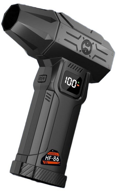 초강력 에어건 크로스건 X3PRO 터보팬 제트건, 0mAh 레벨1 A급 배터리, 1개