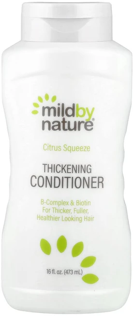 Mild By Nature (마일드 바이 네이처) 모발강화 컨디셔너 B-복합체 및 비오틴 시트러스 스퀴즈 473ml(16fl oz), 473ml, 1개 - 쿠팡