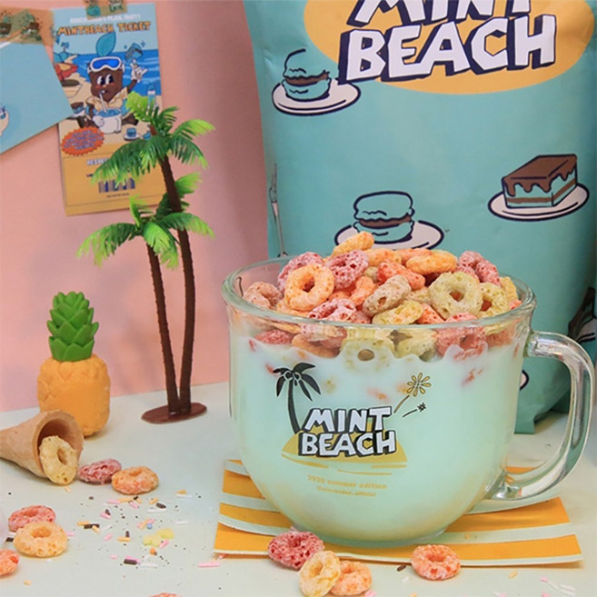 위드고 마르지 않는 민트비치 파우더 1kg 1박스 12개, 1개입