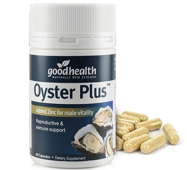 굿헬스 오이스터 플러스 뉴질랜드 굴 추출물 60캡슐, 1개, 60정 - 쿠팡