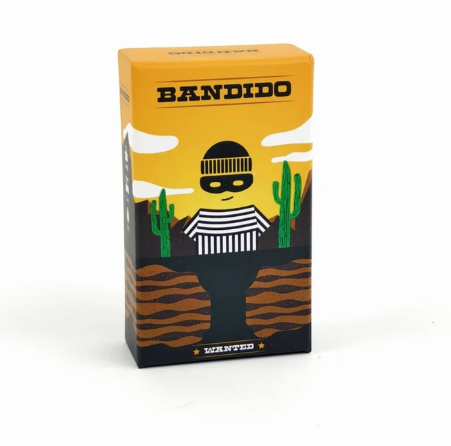 BANDIDO BANDIDA 1-4인용 퍼즐 보드 게임 15분 가족 파티 게임 재미있는 전략 게임, 02 BANDIDO