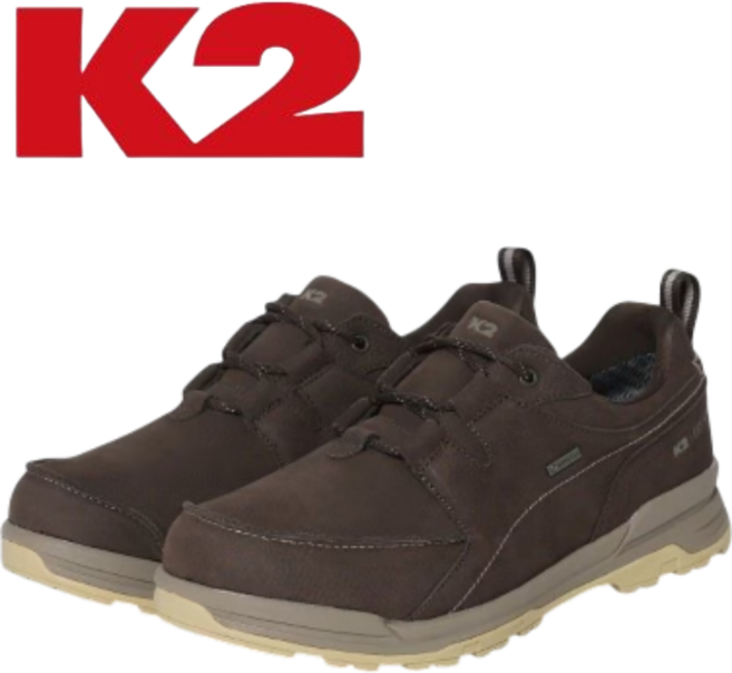 [백화점발송]k2 남성 등산화 고어텍스 가죽 워킹화 트레킹 신발