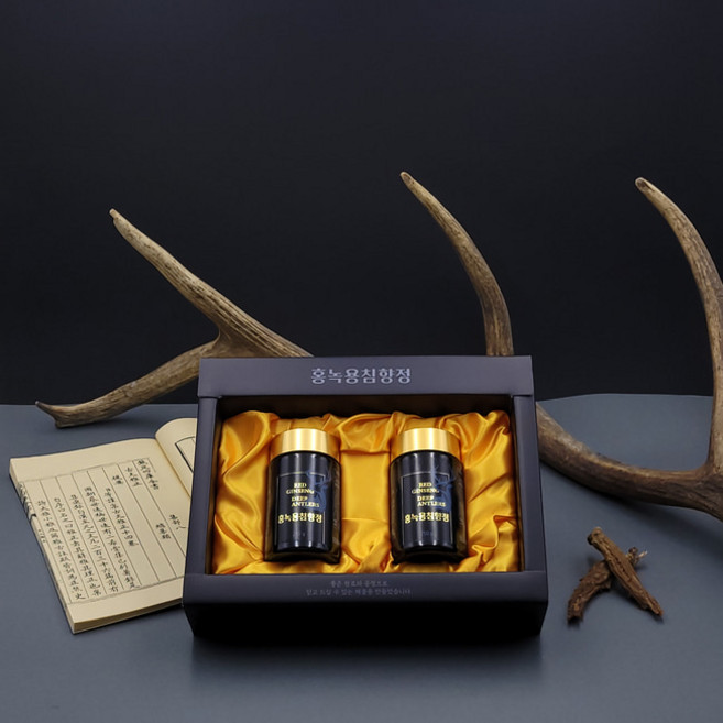 무주약초영농조합 홍삼 녹용 침향정, 2개, 250g