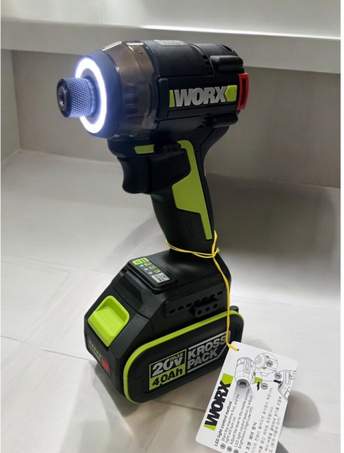 WORX 威克士 20V 油壓降噪無刷衝擊起子機 WU298D, 1個, 單主機