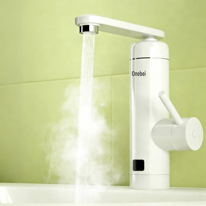 화장실 세면대 온수기 전기 순간 온수기 순간온수기 순간온수기 전기 수도꼭지온수기 간이 설치 급속가열, 1개