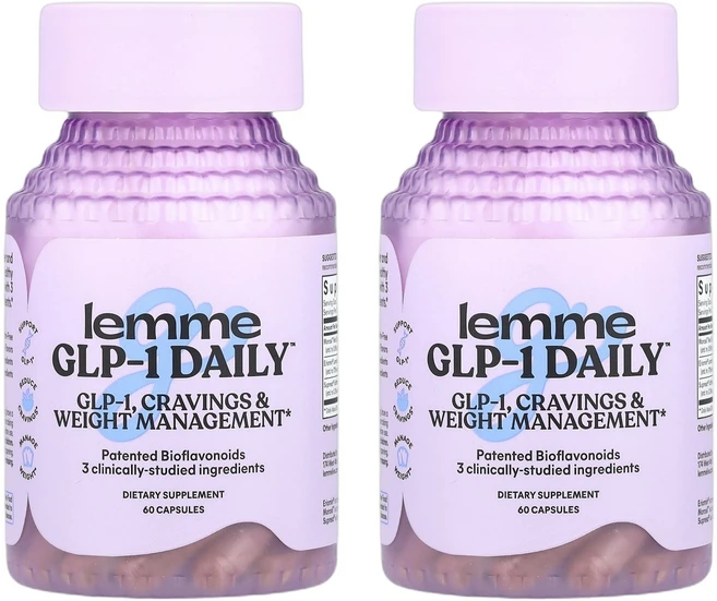 레미 Daily GLP-1 레드 오렌지 레몬 샤프란 추출 캡슐 60정 1+1, 2개 - 쿠팡
