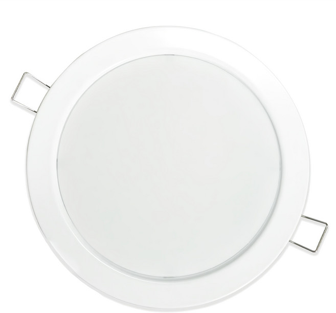 레톤 LED 욕실용 매입등 15W 방습형, 화이트+주광색, 1개