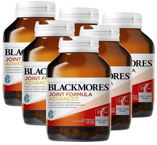 블랙모어스 조인트 포뮬라 어드밴스드 타블렛 BLACKMORES JOINT FORMULA ADVANCED, 6개, 120정