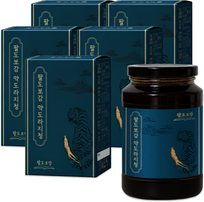 [강원도 3년근 약도라지] 팔도보감 약도라지청, 5개, 1개입, 600g