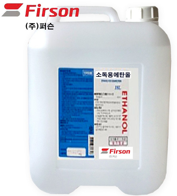 퍼슨 소독용 알콜 83% 에탄올 18l 의료용 대용량 알코올, 1개