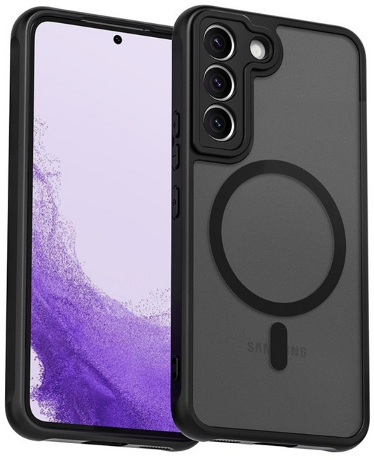 별다섯 핸드폰 맥세이프 반투명 매트 케이스 변색에 강한 자력 마그네틱