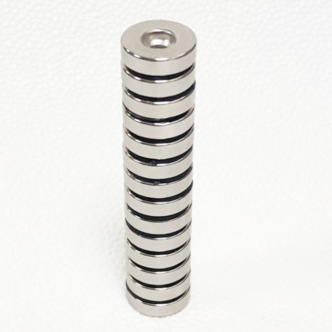 D15x4T(6.5x4.2) 네오디움 원형사라자석 [제이스마그네트] 기획상품, 14개