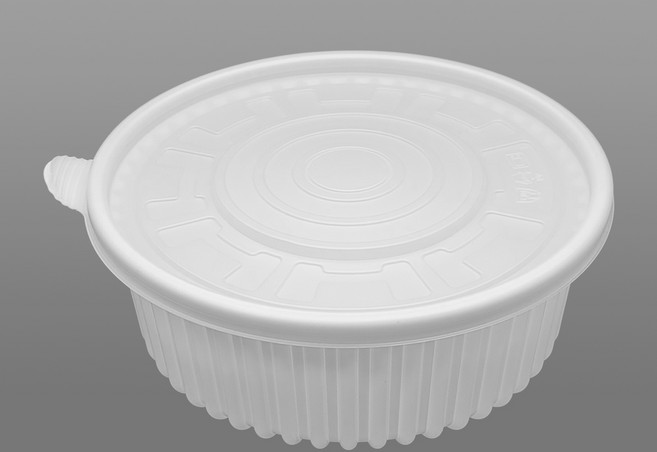 탕용기 소 225x85 2000ml 뚜껑+용기 백색 200개 세트, 1개