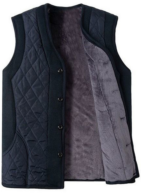 JUSTFEELING 부드럽고 도톰한 기모 빅사이즈 와이드핏 민소메 조끼 포겟 편안한 베스트 3컬러