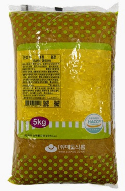 대두 호박앙금57M 5kg, 4개